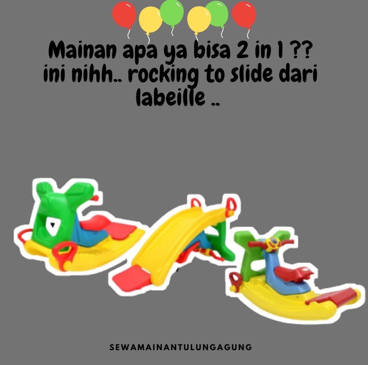 LABEILLE ROCKING TO SLIDE