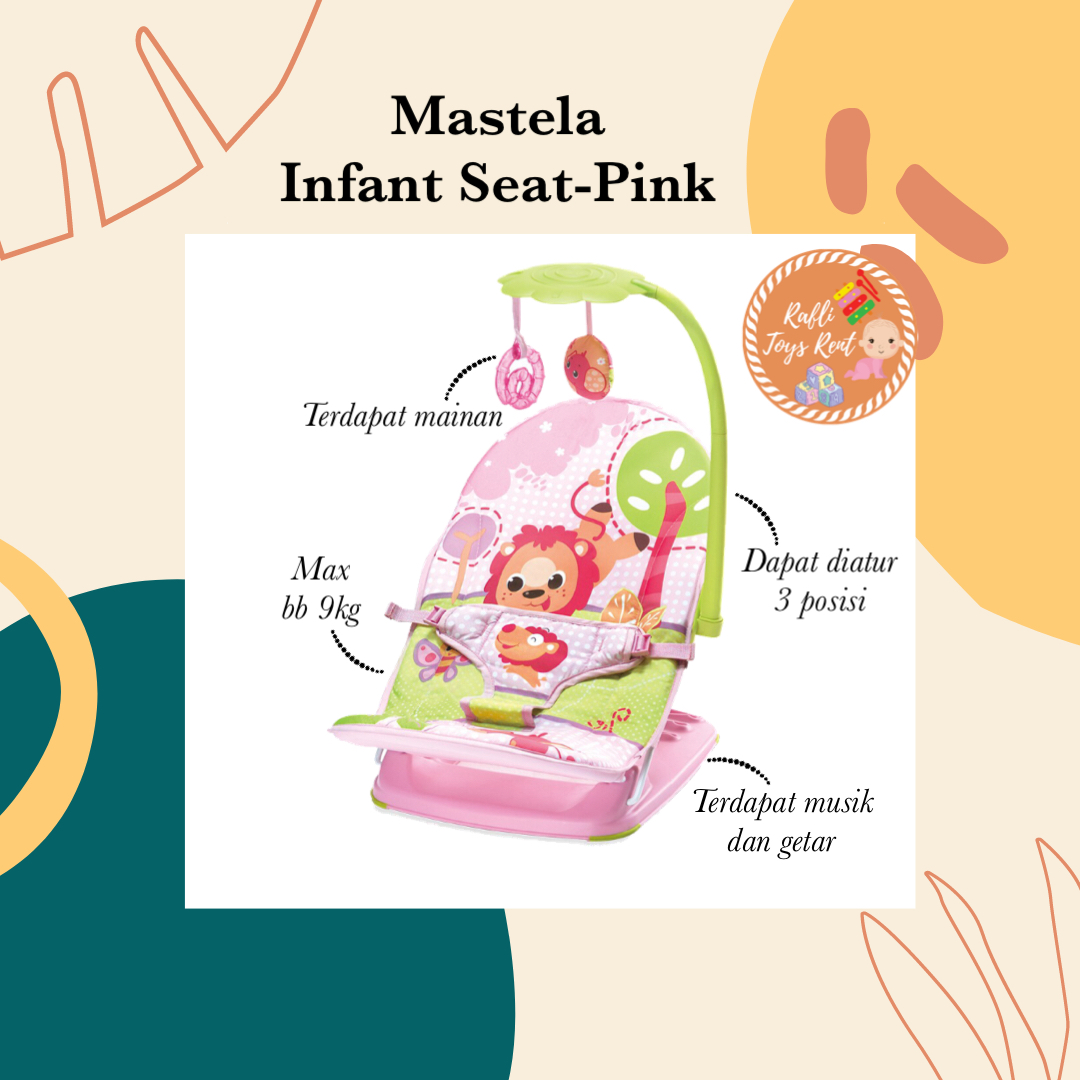 MASTELA INFANT SEAT-PINK