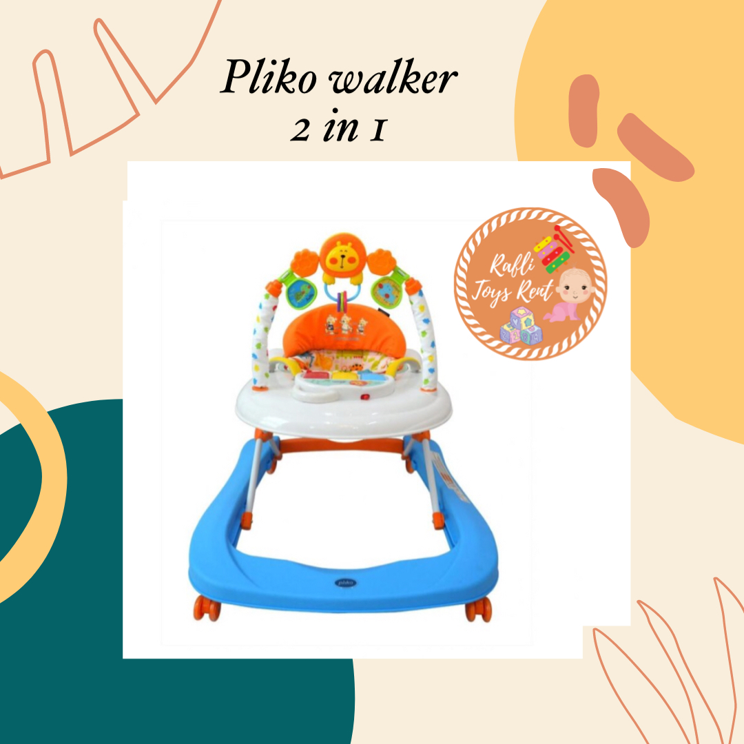 PLIKO BABY WALKER 2 IN 1