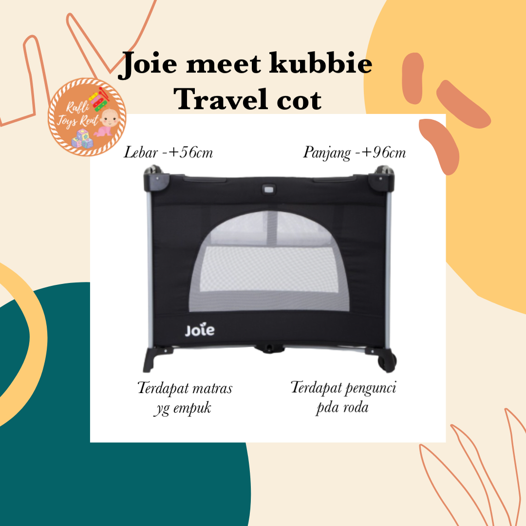 JOIE MEET KUBBIE TRAVEL COT