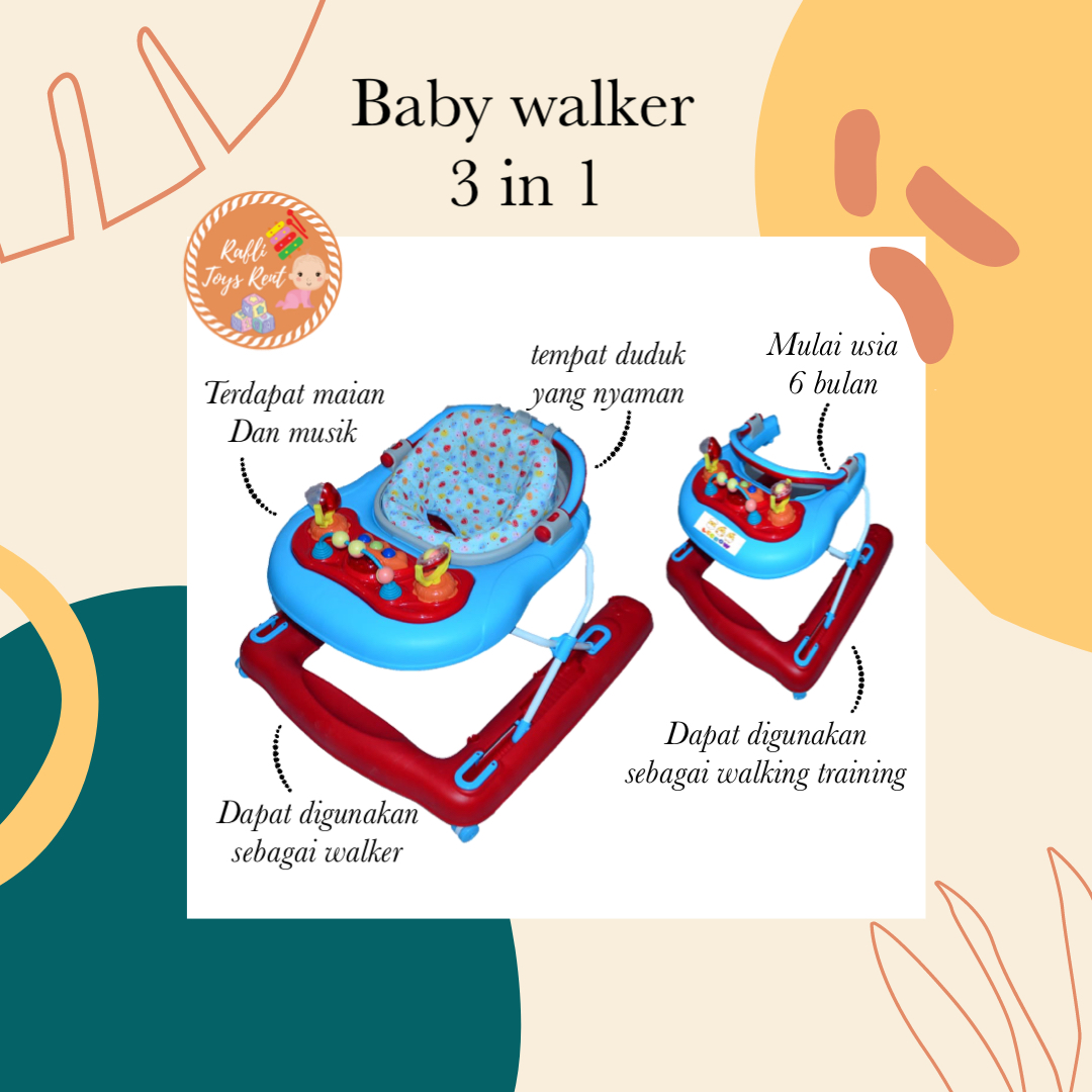 BABY WALKER 3 IN 1